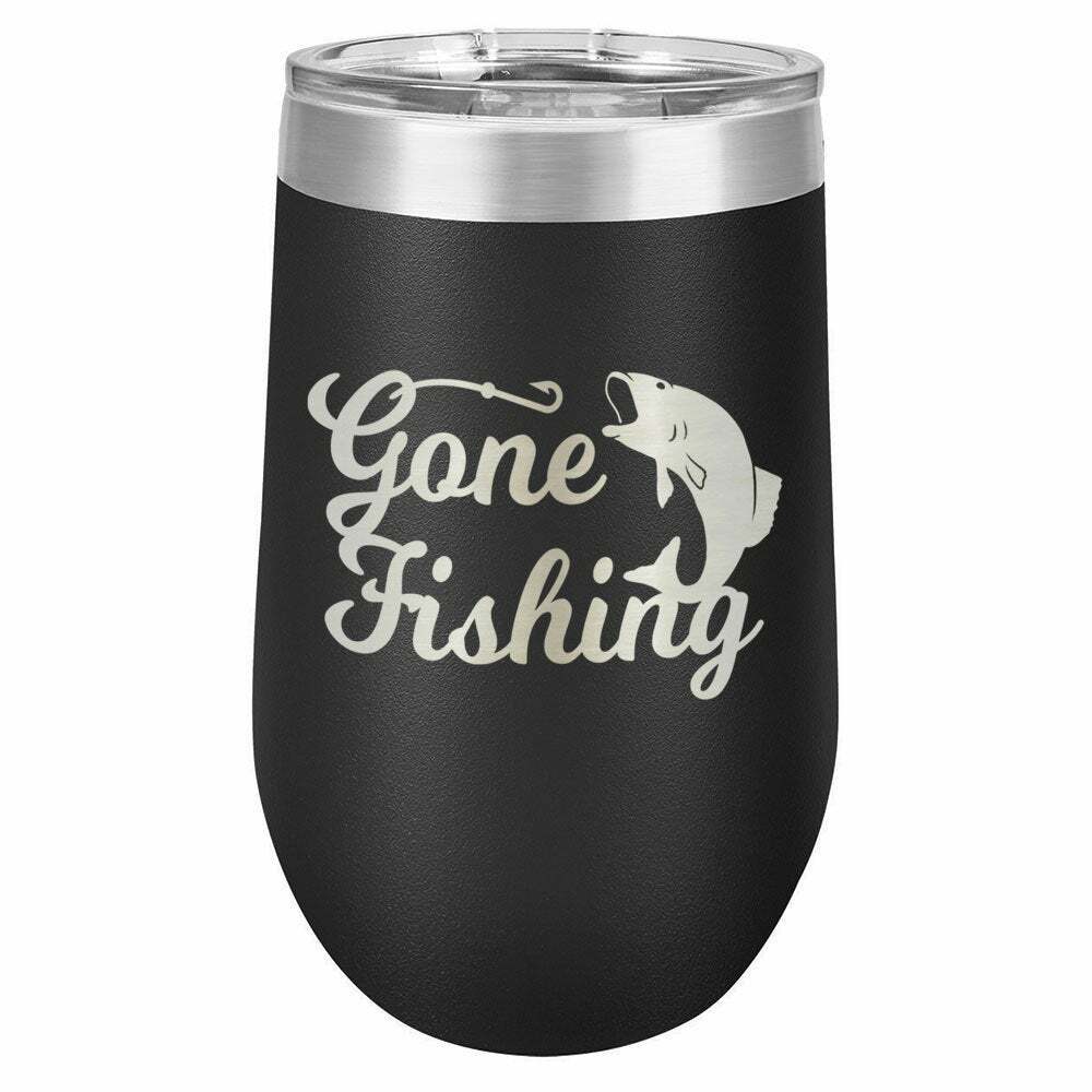 Let's Go Fishing - Engraved YETI Tumbler