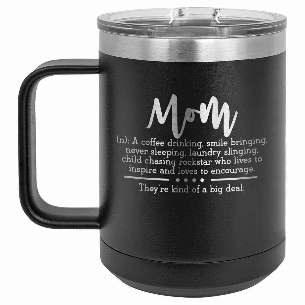 Mom Definition Drink Tumbler With Straw