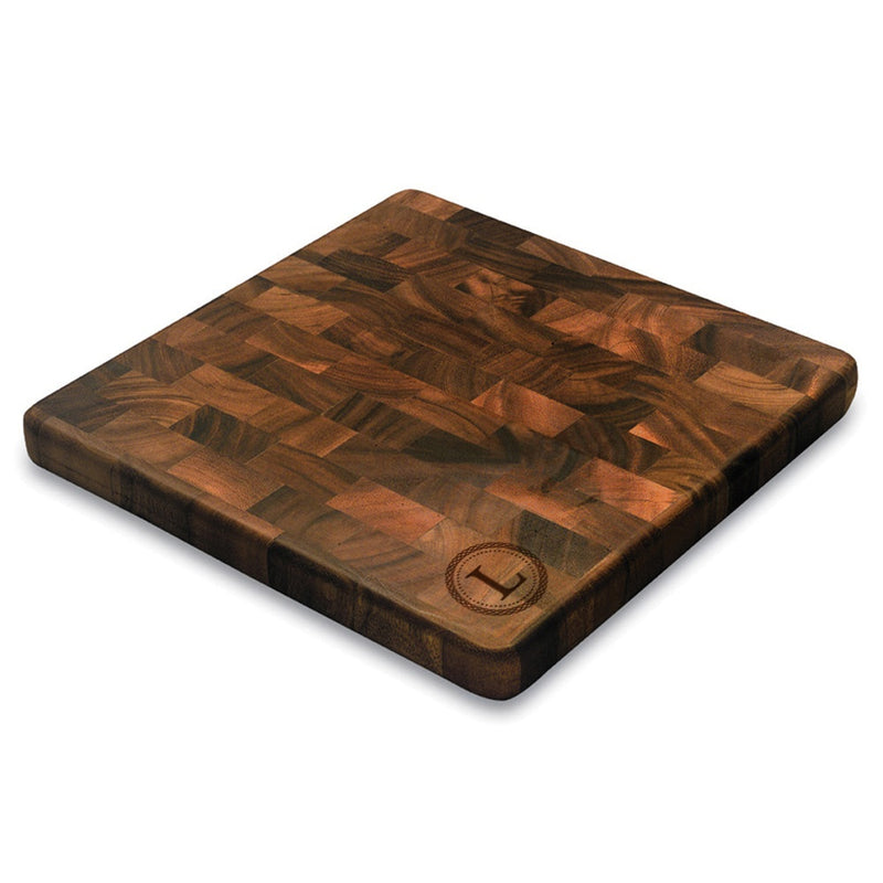 Celtic Circle Personalized Square End Grain Cutting Board